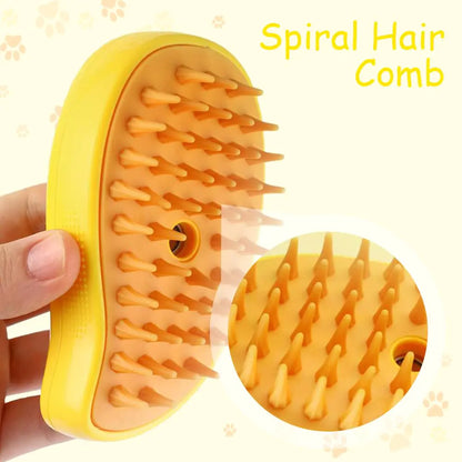 Rechargeable Steam Pet Brush